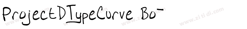 ProjectDTypeCurve Bo字体转换